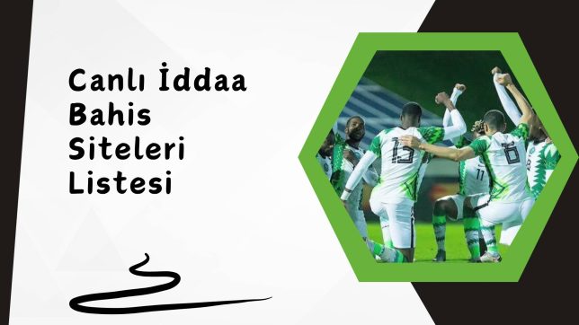 Canlı iddaa Bahis Siteleri Listesi
